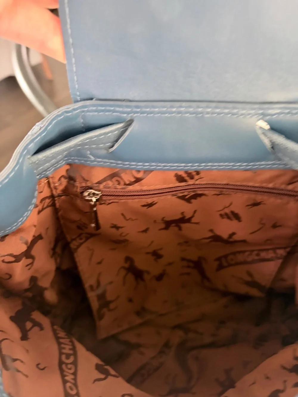 Longchamp - Le Pliage Cuir Leather Backpack, Small
